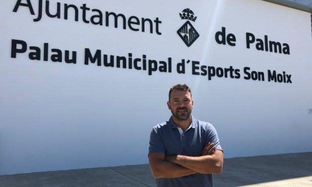 El Palma Futsal inicia las obras para abrir su sede social en el Polideportivo de Son Moix