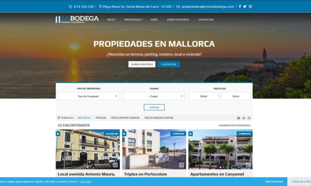 Inmo Sa Bodega ofrece propiedades en toda la isla de Mallorca