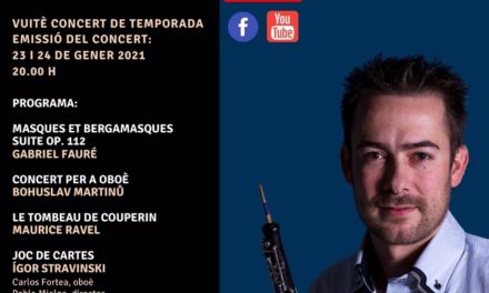 La Simfònica emitirá ‘online’ los dos próximos conciertos