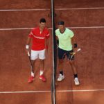 Imagen de archivo de Nadal y Djokovic.