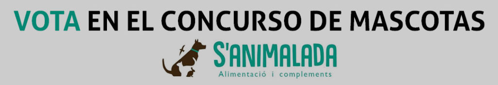 Banner del Concurso de Mascotas S'Animalada.