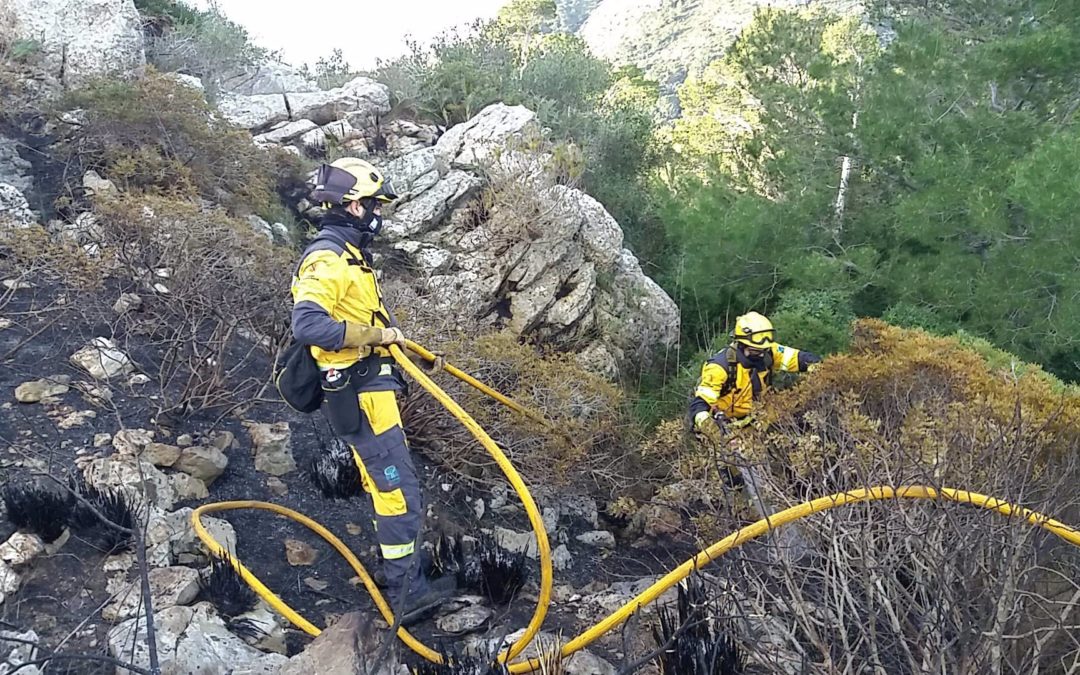 Los 43 incendios registrados hasta junio en Baleares queman 16,7 hectáreas