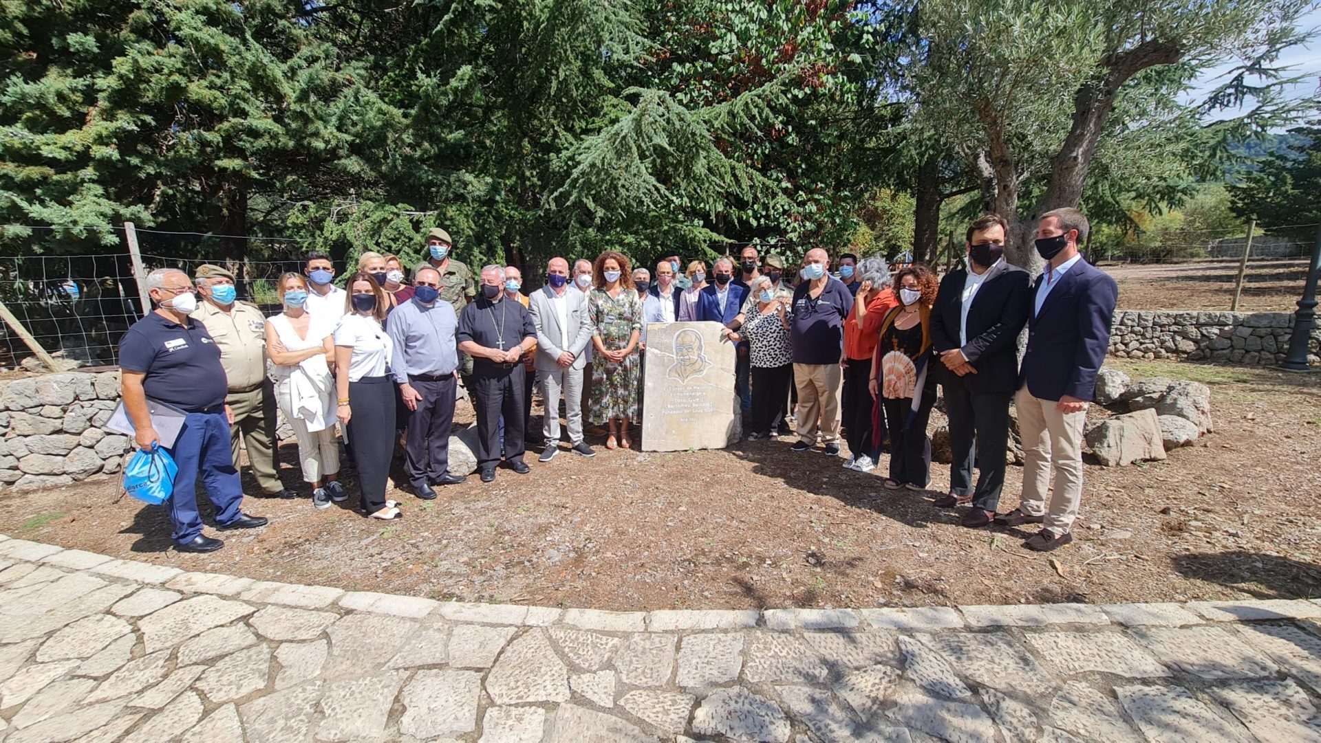 Homenaje a Tolo Güell en Lluc para celebrar el día de la Patrona de Mallorca