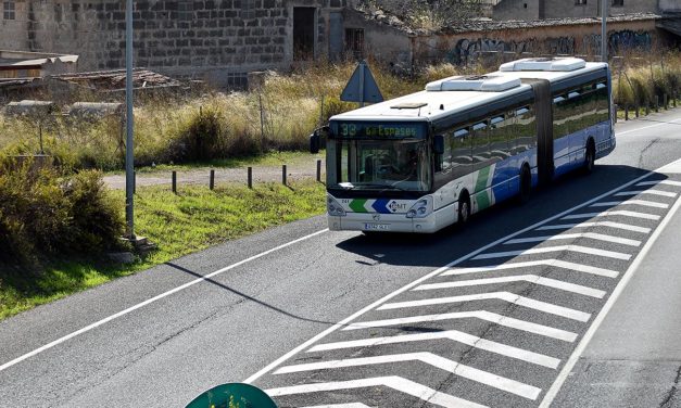 Los autobuses públicos urbanos de Palma transportan a casi 2,5 millones de pasajeros en agosto