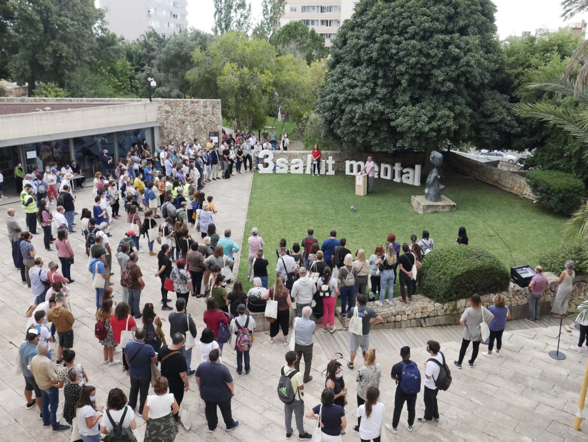 La Fundació Miró Mallorca acoge un encuentro de más de 400 personas para celebrar el Día Mundial de la Salud Mental