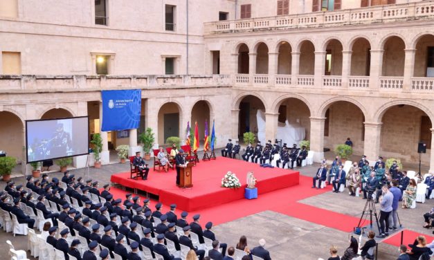 La Policía Nacional celebra en Palma su Día con un acto institucional