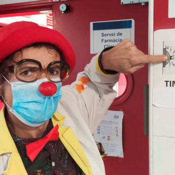 Sonrisa Médica trabaja con sus payasos en los hospitales públicos de Baleares gracias al 0,7% del IRPF Social