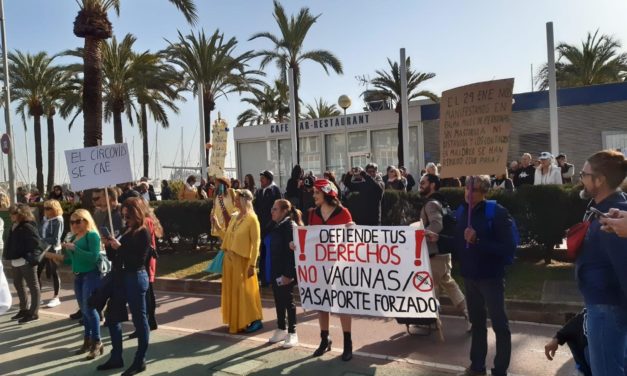 Unas 1.400 personas participan en la tercera ‘Marcha por la libertad’ de este año en Palma