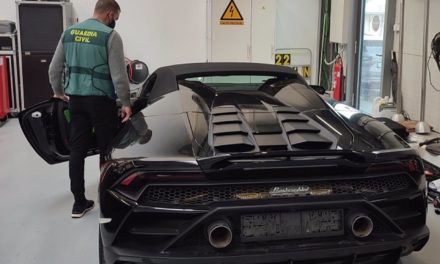 La Guardia Civil recupera un Lamborghini robado en Santa Ponça