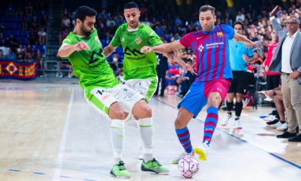 Palma Futsal cae ente el Barça en el primer partido de la final (4-2)