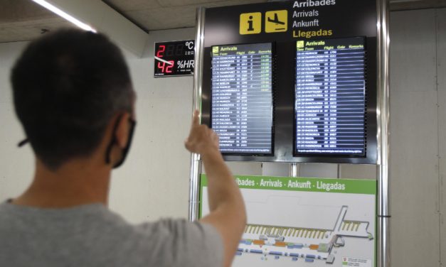 El aeropuerto de Palma registra nueve retrasos por la huelga de Ryanair