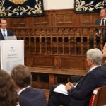 Rafa Nadal, en su discurso ante el Rey.