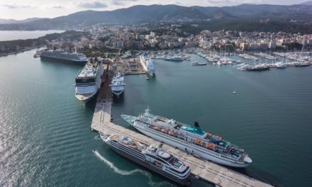 Los cruceristas se disparan un 124,4% en Baleares en el primer trimestre
