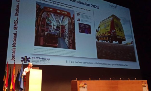 Baleares presenta su modelo de gestión de transporte sanitario en el Congreso Nacional para Técnicos de Emergencias