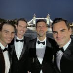 Cena previa a la Laver Cup Nadal, Murray, Djokovic y Federer.