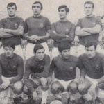 Alineación del Mallorca en el partido ante el Barça en la temporada 1969-70.