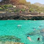 Mar en Pollença, altas temperaturas.
