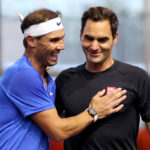 Federer y Nadal se emocionan en el último partido del suizo como profesional del tenis