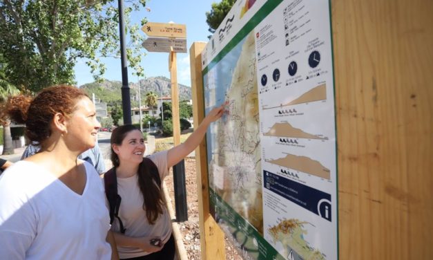 El Consell de Mallorca inaugura la ruta de senderismo entre el Port de Sóller y la torre Picada