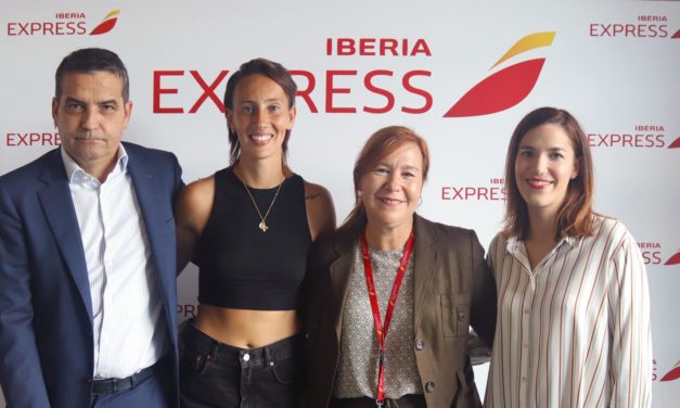 Virginia Torrecilla se convierte en embajadora de Iberia Express