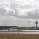 Varios aviones en una de las pistas del aeropuerto de Palma.