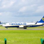 Un avión de Ryanair.