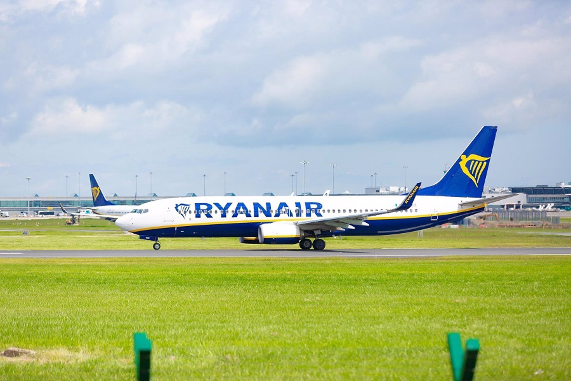 Un avión de Ryanair.