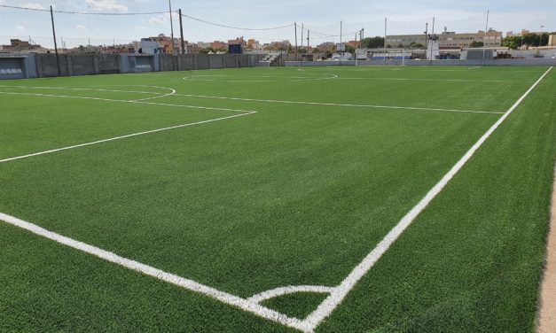 El Ayuntamiento de Palma finaliza la renovación completa de nueve campos de fútbol 11 y cuatro de fútbol 7
