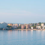 Hoteles en la costa de Palma Nova (Mallorca).