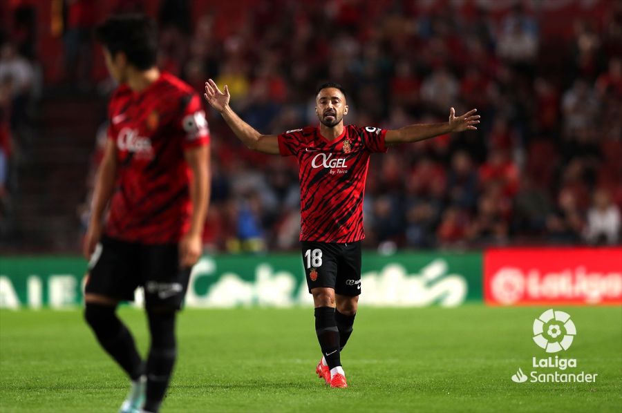 Jaume Costa, ante el Espanyol.