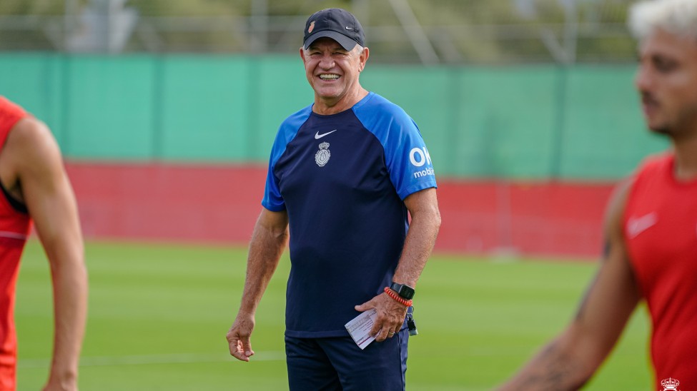Javier Aguirre, entrenador del RCD Mallorca. Foto: RCD Mallorca.