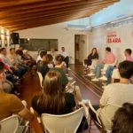 (I-D) La Consellera Y Secretaria De Política Autonómica Del PSIB-PSOE, El Secretario General De JSIB Y Diputado En El Parlament, Ares Fernández, Y El Secretario De Ocupación Y Economía Social Del PSIB-PSOE Y Director Del Ibassal, Rubén Castro. - PSIB-PSOE