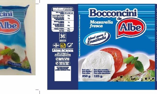 Consumo retira un lote de mozzarella fresca de la marca Bocconcini de Albe distribuida en Baleares y en otras ocho Comunidades Autónomas