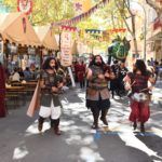 Animación callejera en las Ferias Inca.