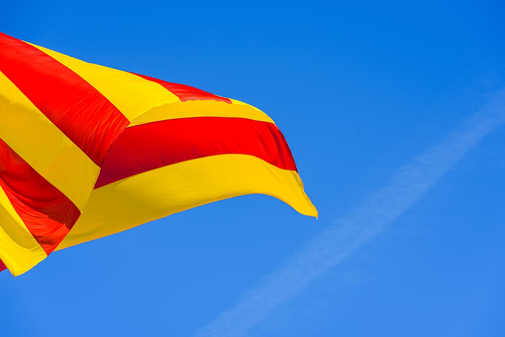 Bandera catalana.