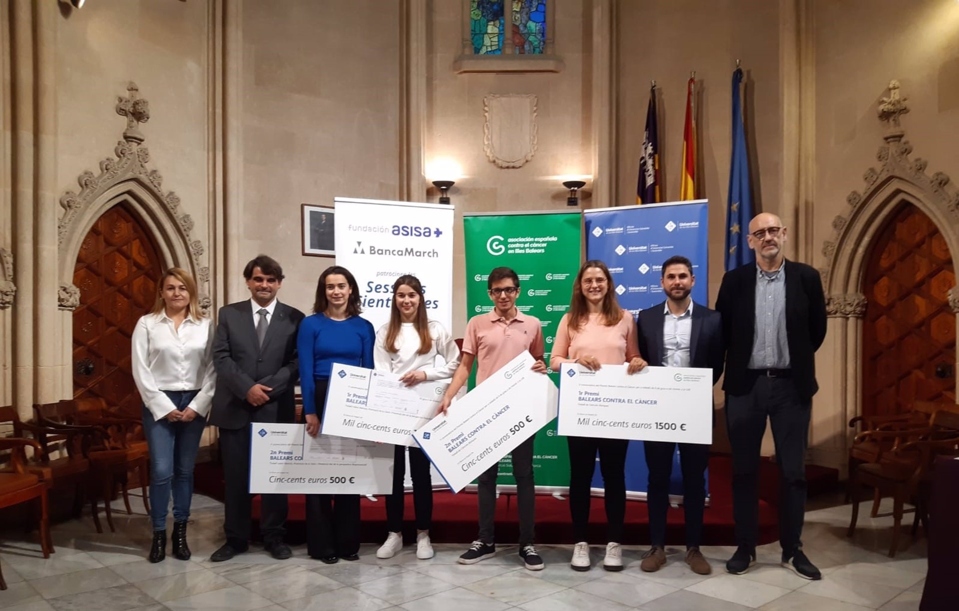 Entrega de los V Premios Baleares contra el Cáncer. - AECC