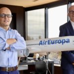 Jesús Nuño de la Rosa, CEO de Air Europa y Richard Clark, director general de Air Europa. - AIR EUROPA
