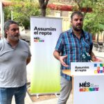 El coordinador de MÉS, Lluis Apesteguia, junto al diputado Joan Mas 'Collet'. Archivo. - MÉS PER MALLORCA
