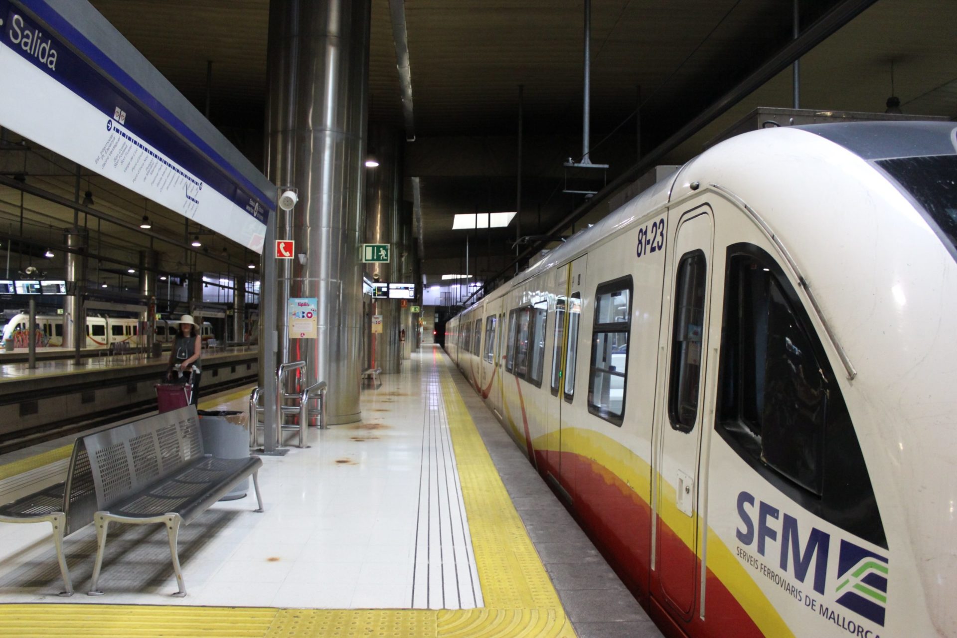 El metro de Palma.
