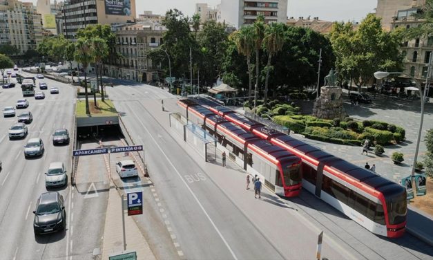El tranvía de Palma conectará Plaza de España con aeropuerto, nueve colegios, dos mercados y cuatro centros de salud