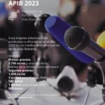 Cartel de los premios convocados por la APIB.