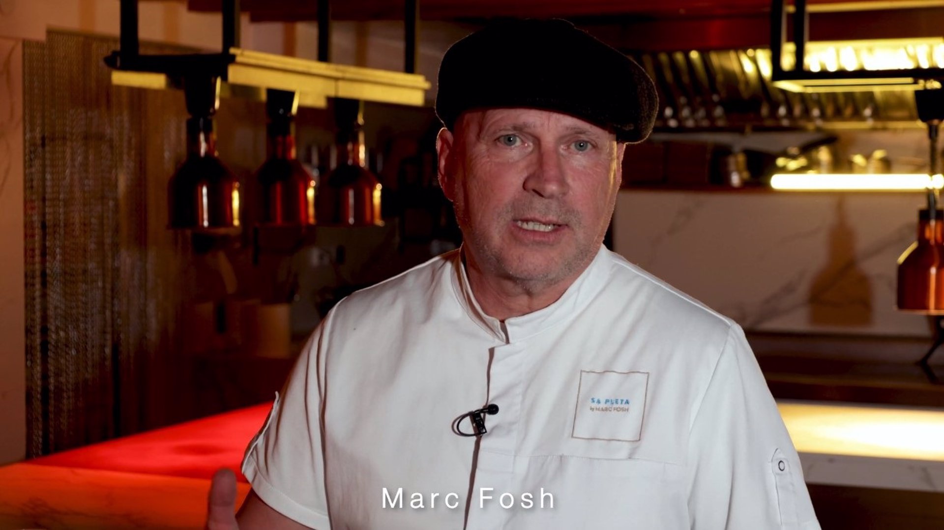 Uno de los chefs que han participado, Marc Fosh.