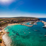 Vista aérea de Port Adriano (Mallorca).