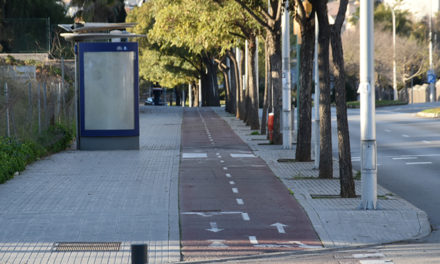 Entidades ciudadanas piden eliminar el carril bici de plaza España y trasladarlo a la calzada de vehículos
