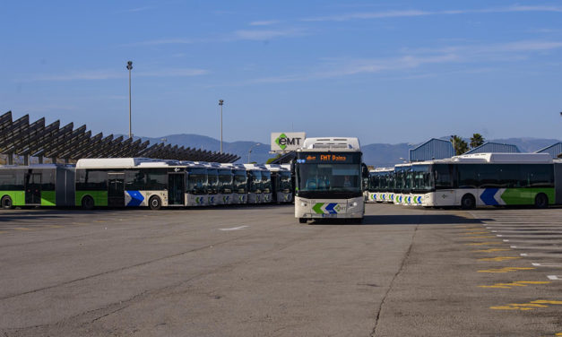 La flota de la EMT Palma suma 22 nuevos buses de 18 metros