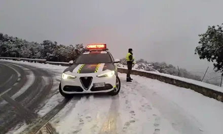La Guardia Civil realiza numerosos auxilios con motivo de las nevadas en la Serra de Tramuntana