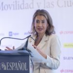 La ministra de Transportes, Movilidad y Agenda Urbana, Raquel Sánchez, interviene durante el III Simposio del Observatorio de la Movilidad y las Ciudades de 'El Español', en el Hotel The Westin Palace de Madrid - Alberto Ortega - Europa Press
