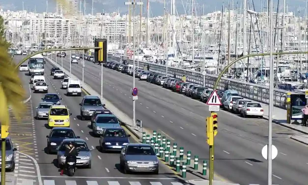 El aparcamiento del Marquès de la Sènia desde Paseo Marítimo cierra por las obras desde este lunes y hasta jueves