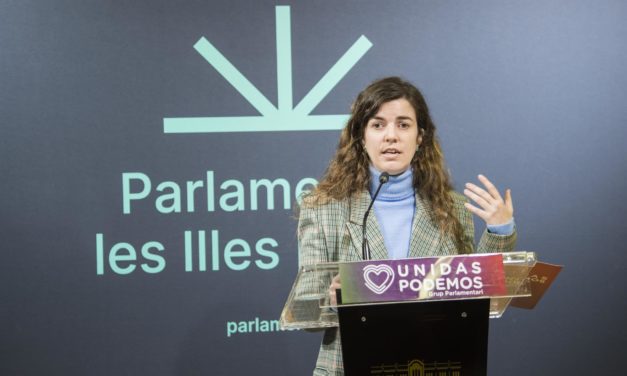 Unidas Podemos rechaza que Baleares vuelva a ser “el paraíso de la corrupción”, como en la época de Jaume Matas