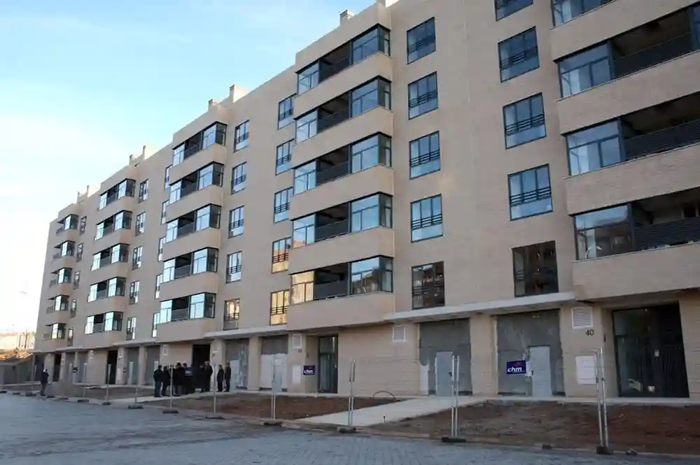 Un bloque de pisos (imagen de archivo).